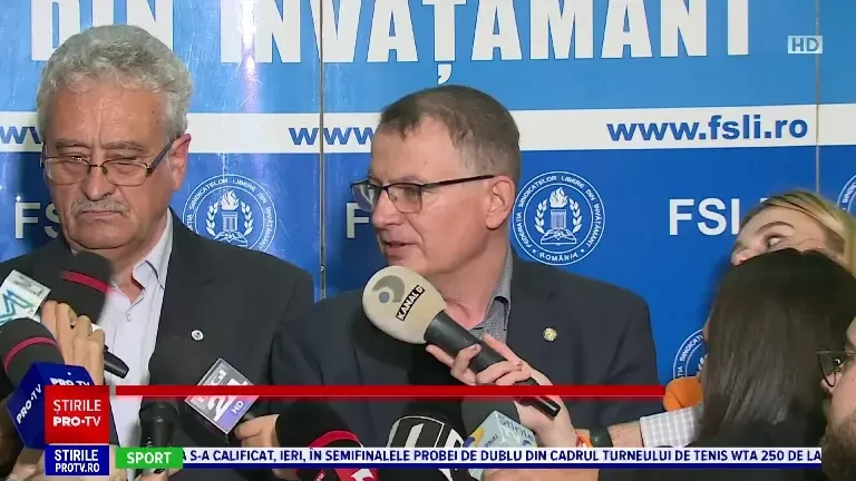 Guvernul așteaptă răspunsul sindicatelor la propunerile de încheiere a grevei. O parte din profesori au renunțat deja