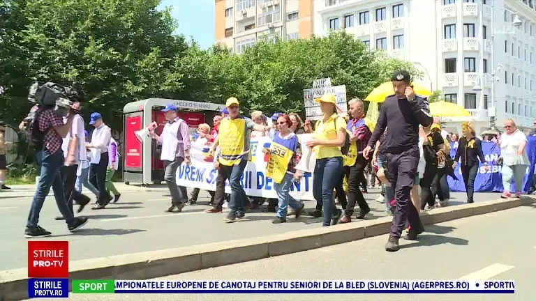 „Am salariu 1.400 de lei și 4 copilași”. Greva din educație continuă, după ultimele negocieri cu Guvernul