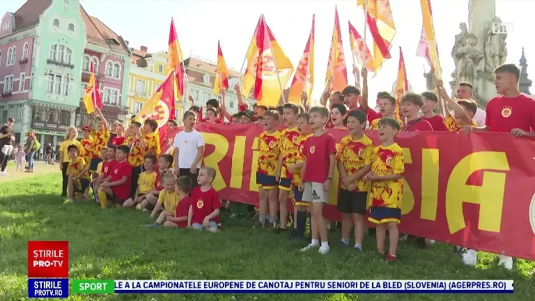 Protest de amploare în centrul Timișoarei. Fanii și sportivii se revoltă împotriva autorităților locale