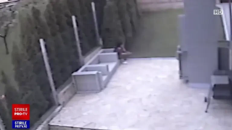 Momente de groază pentru o femeie din Braşov. Un urs a trecut chiar prin faţa ei în timp ce stătea liniştită în curte