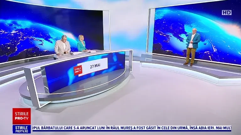 Vremea azi, 27 mai. Averse zdravene în cea mai mare parte a ţării. Se vor strânge cantităţi însemnate de apă