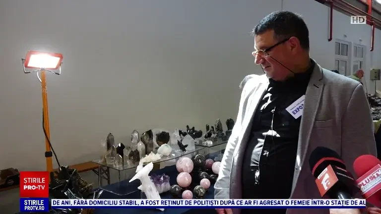 Suma uriașă cu care se vinde o floare de mină, la o expoziție în Maramureș. Au venit colecționari din toată lumea