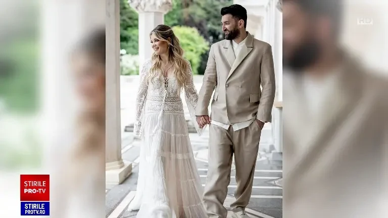 Ce meniu au ales Smiley și Gina Pistol pentru ziua nunții. Cununia religioasă a avut loc la Palatul Snagov