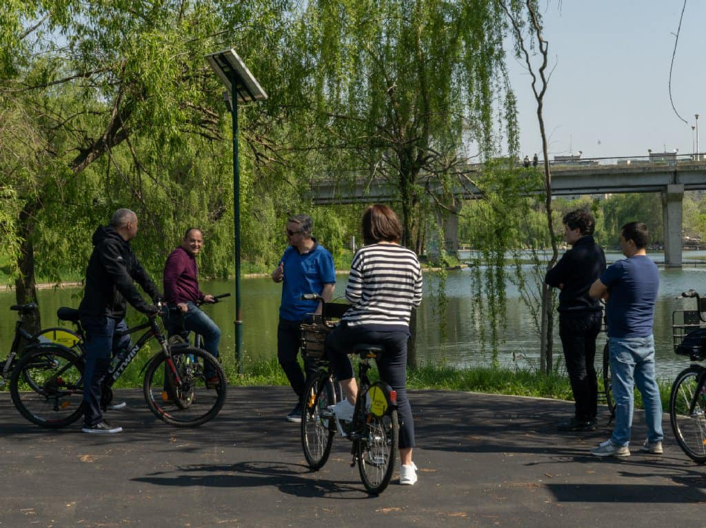 Încep lucrările de reparații la podul din Parcul Tineretului din București. Circulaţia pietonală va fi închisă temporar