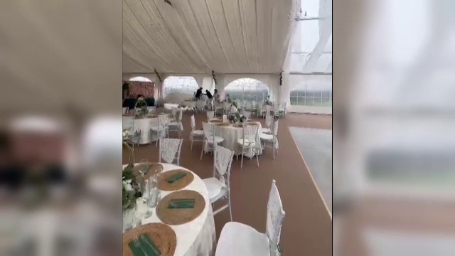 O nuntă din Timișoara a fost întreruptă de vijelie. Jumătate de țară e sub cod galben de vreme rea