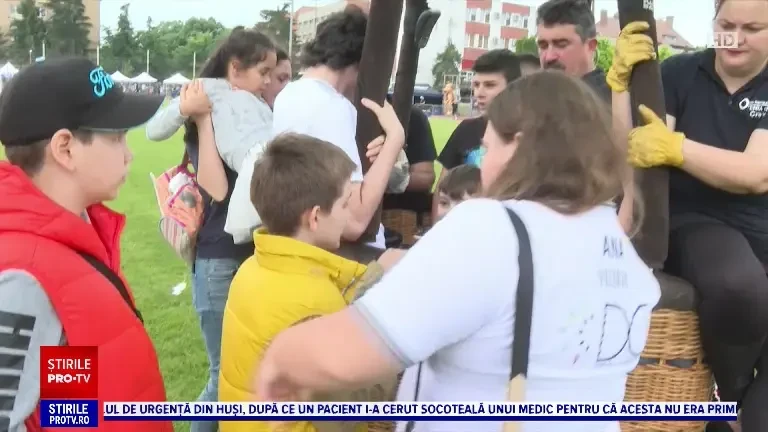 Ziua copilului a fost sărbătorită în avans la Timișoara unde are loc Poli Fest Kids