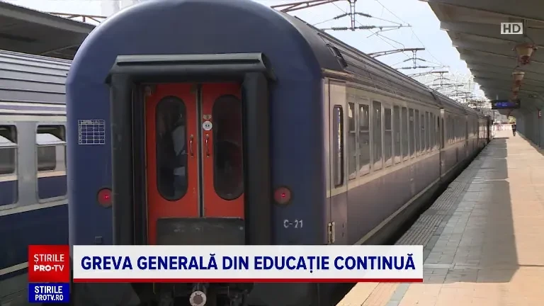 CFR amenință cu greva generală. Luni încep protestele la Ministerul Transporturilor: „Nu mai vrem să fim înjurați”