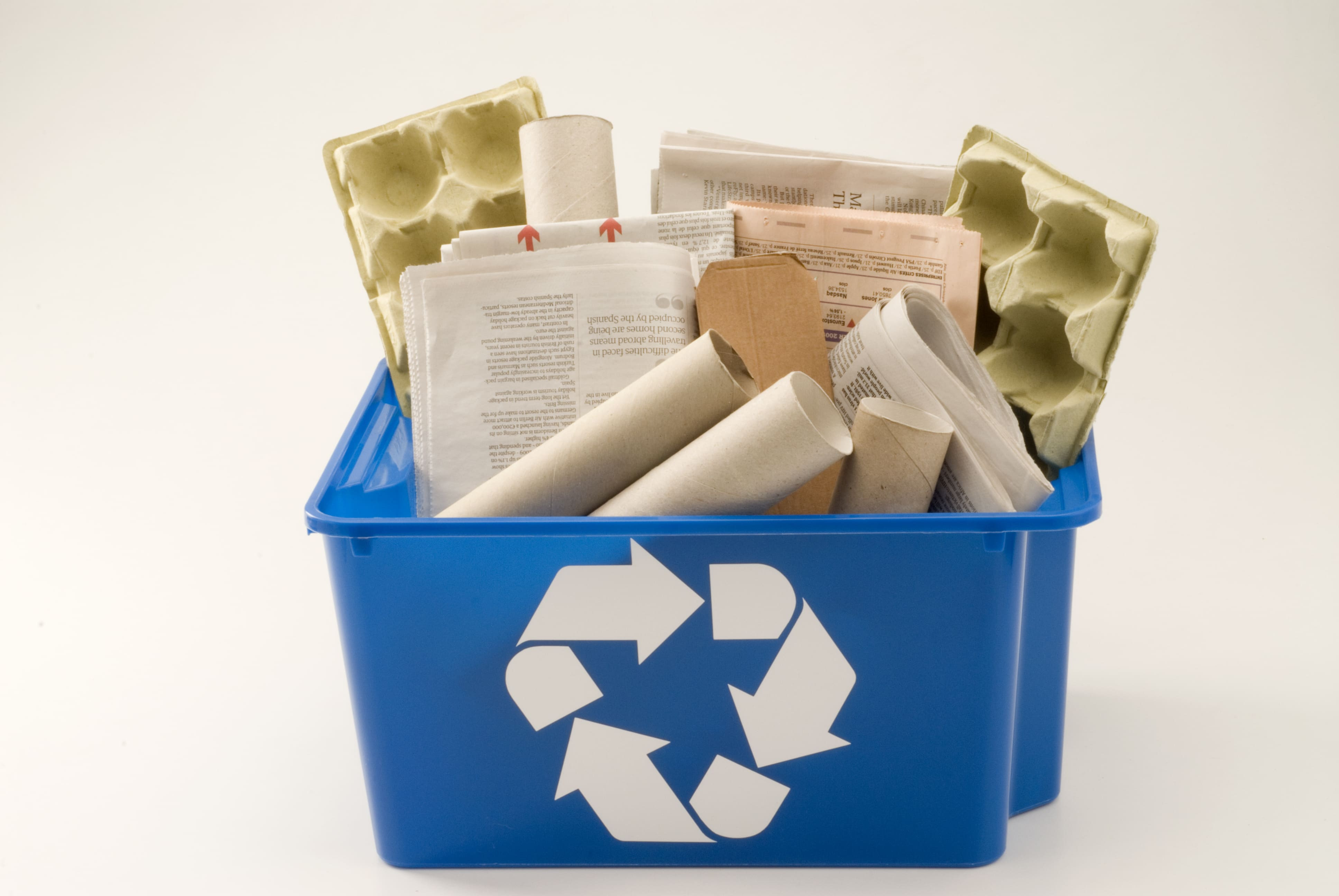 Reguli de bază privind reciclarea – în coșul albastru se pun hârtii