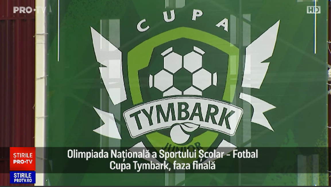 (P) Olimpiada Națională a Sportului Școlar - Fotbal Cupa Tymbark, faza finală, în desfășurare pe stadionul Rapid