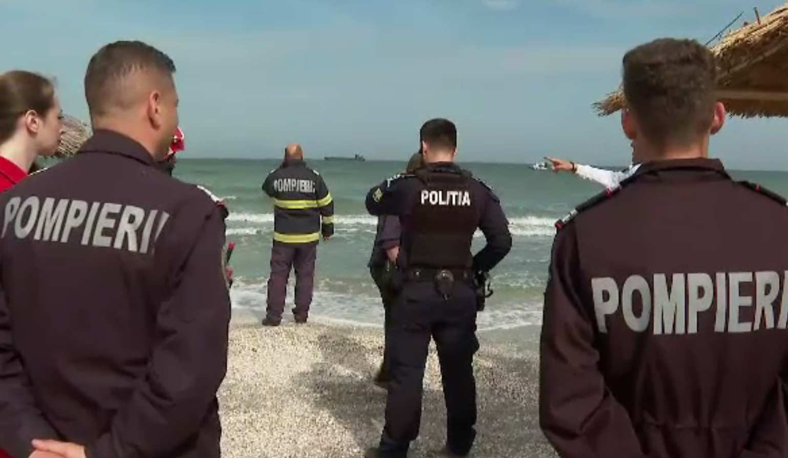 Trei bărbați au dispărut în mare, la Mamaia Nord. Cine a sunat la 112