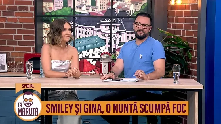 Unde vor pleca Smiley și Gina Pistol în luna de miere. „Este cadou de la nași. Ne-au surprins cu cadoul acesta senzațional”