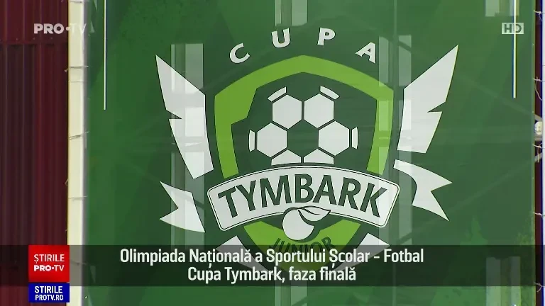 (P) Olimpiada Națională a Sportului Școlar - Fotbal Cupa Tymbark, faza finală, în desfășurare pe stadionul Rapid