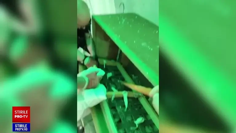 Șarpe ascuns într-o canapea, scos de jandarmii din Tulcea și ulterior eliberat în natură