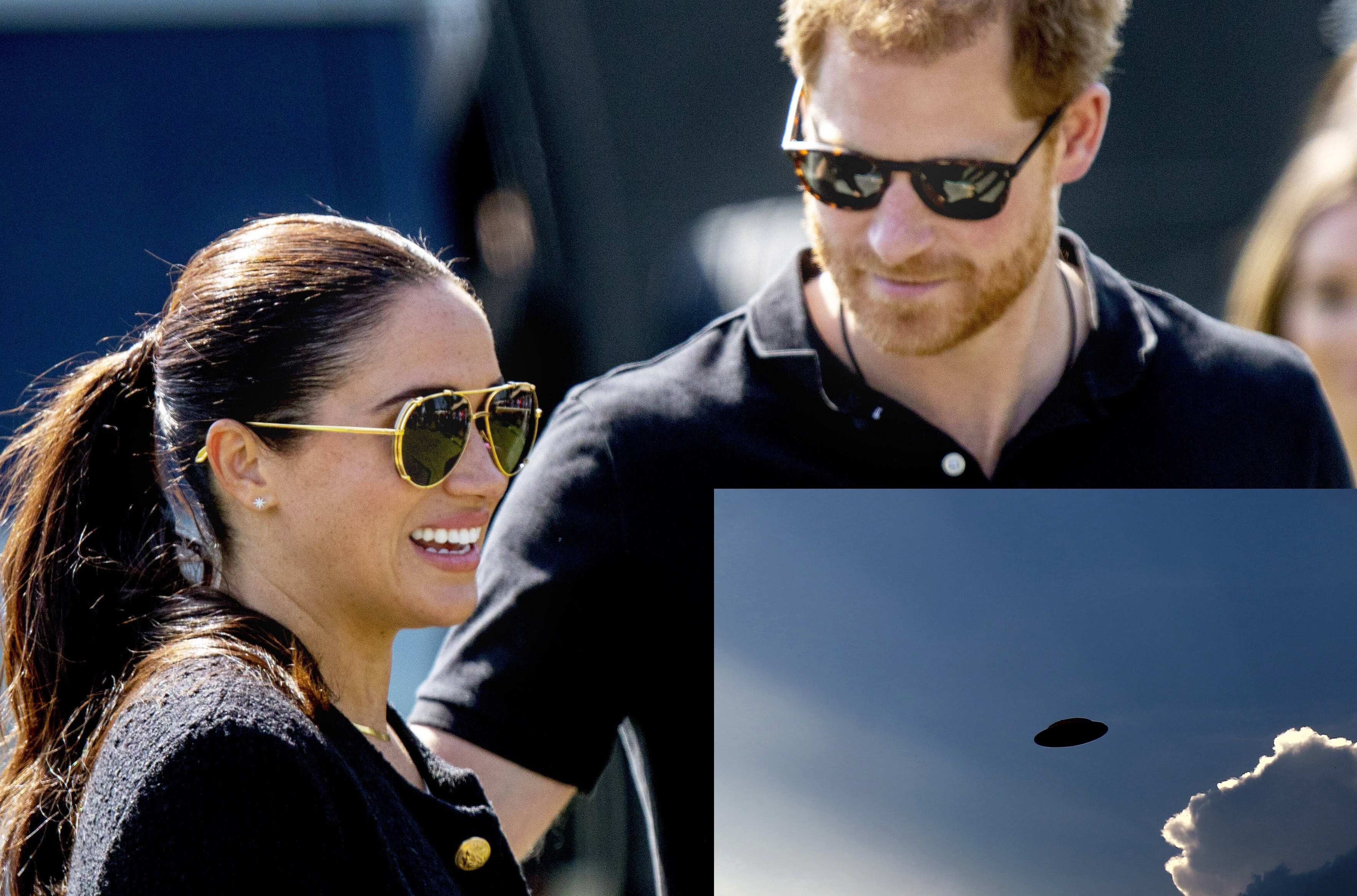 OZN, observat lângă reședința prințului Harry și Meghan Markle. Cum a fost făcută descoperirea