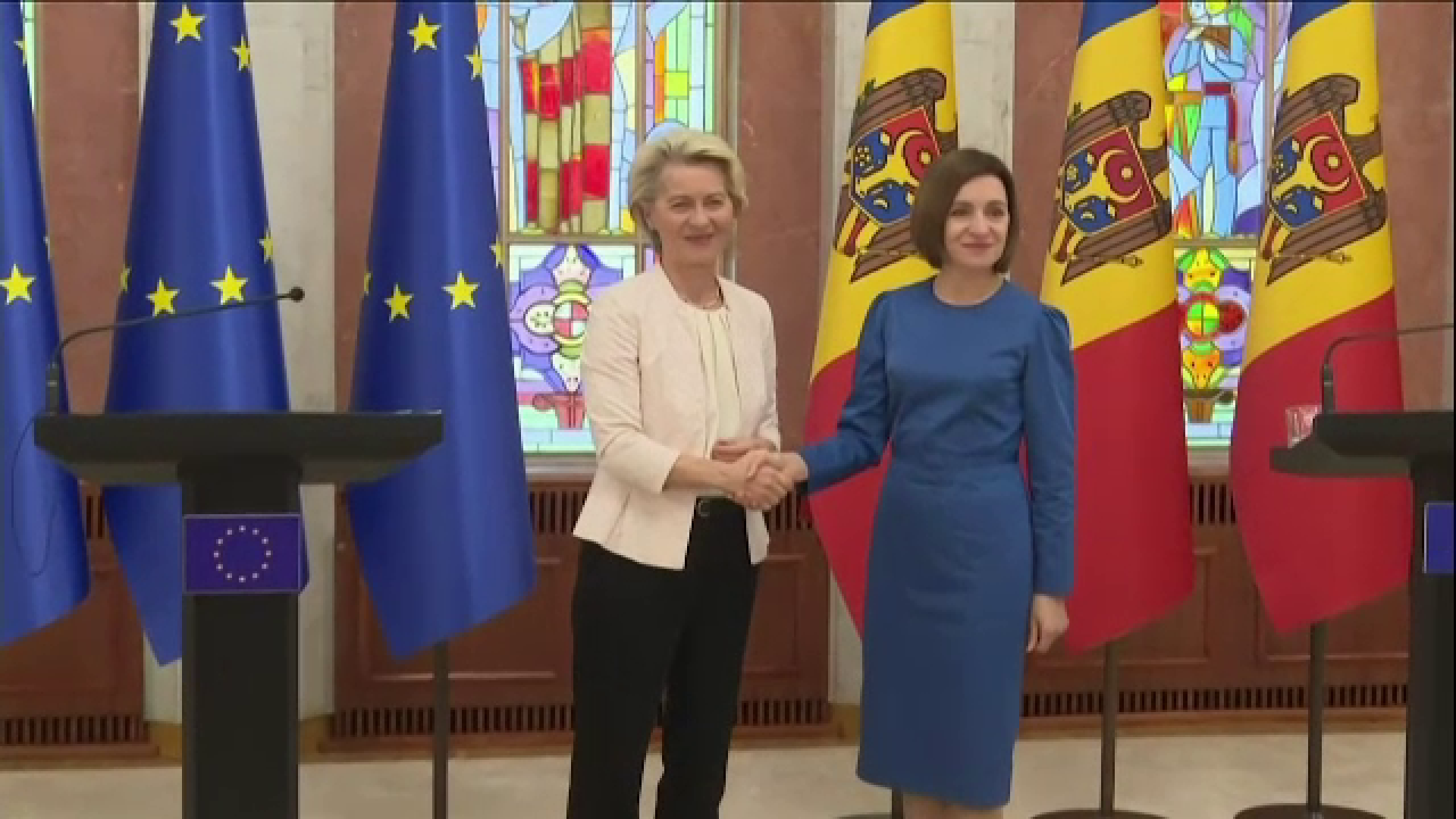 Summit în Republica Moldova. Maia Sandu: ”Prezența acestor lideri este un mesaj foarte clar că Moldova nu este singură”