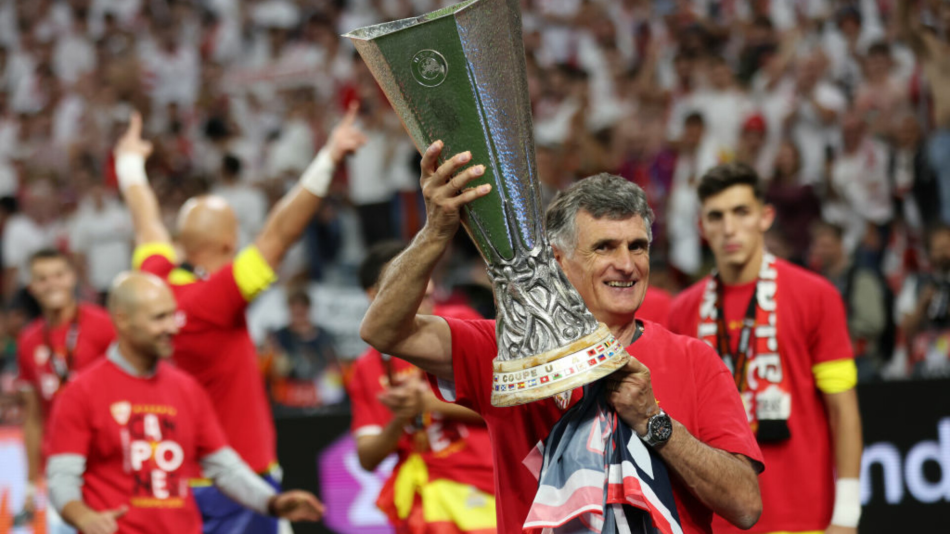 Mesajul lui Mendilibar după ce a câștigat trofeul Ligii Europa