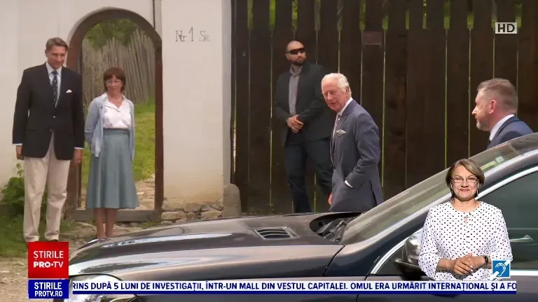 Cum a fost întâmpinat Regele Charles al III-lea de vecinii din Valea Zălanului: „Mă bucur că a venit în satul nostru mic”
