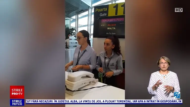 „Ni s-a spus să acceptăm”. Scandal pe Aeroportul Otopeni. Pasagerii unui zbor au îndurat 7 ore de așteptare până la decolare
