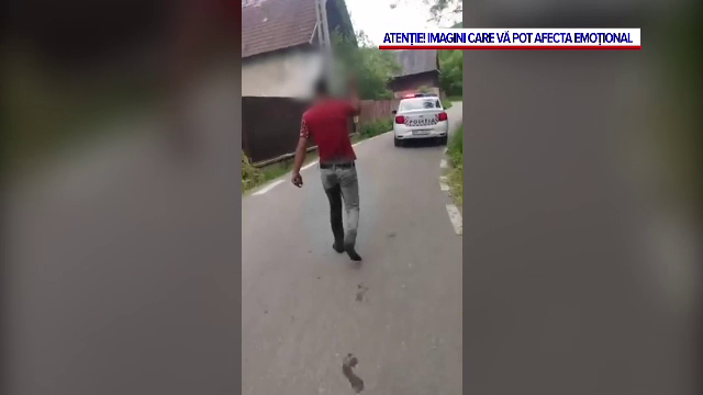 Incident șocant într-o localitate din Cluj-Napoca. Un bărbat a fost împușcat în coapsă de un polițist | VIDEO