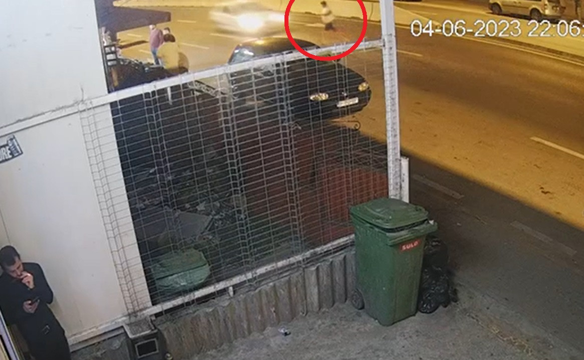 Momentul accidentului mortal din Jilava. Un bărbat care traversa ilegal a fost spulberat de un șofer vitezoman. VIDEO