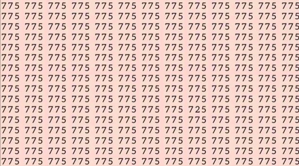 Test de inteligență. Reușești să găsești numărul diferit în doar 7 secunde?