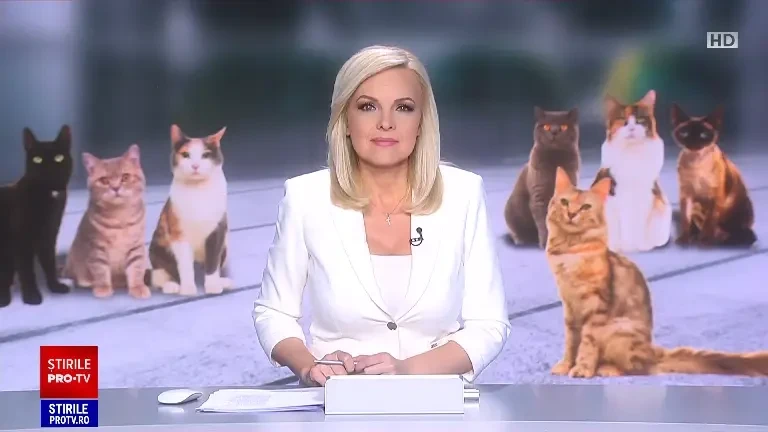 Peste 100 de pisici care s-au întrecut la Cluj-Napoca la o competiție internațională. Câștigătorii au primit cupe și hrană