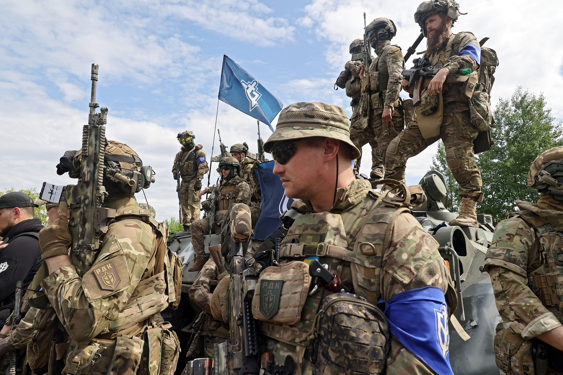 Rebelii ruși anti-Putin susțin că au capturat un oraș din Rusia. Mesajul transmis de luptători