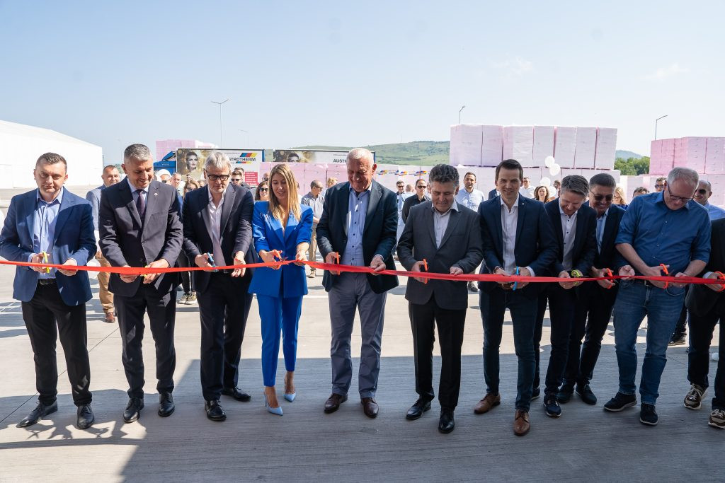 (P) Austrotherm investește și se extinde în România, inaugurând Fabrica EPS din Călan