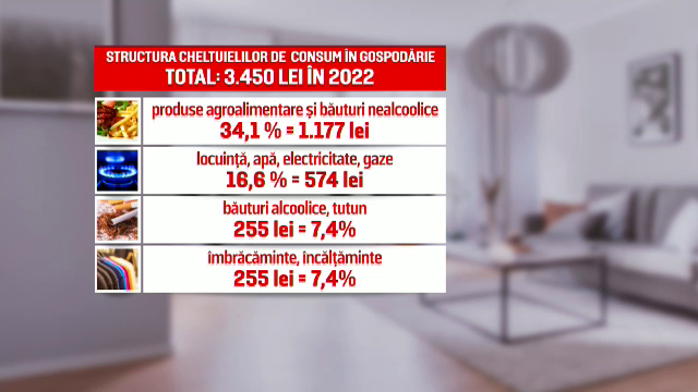 INS: Românii au cheltuit în medie 260 de lei lunar pe ţigări și băutură în 2022, în creștere față de anul precedent