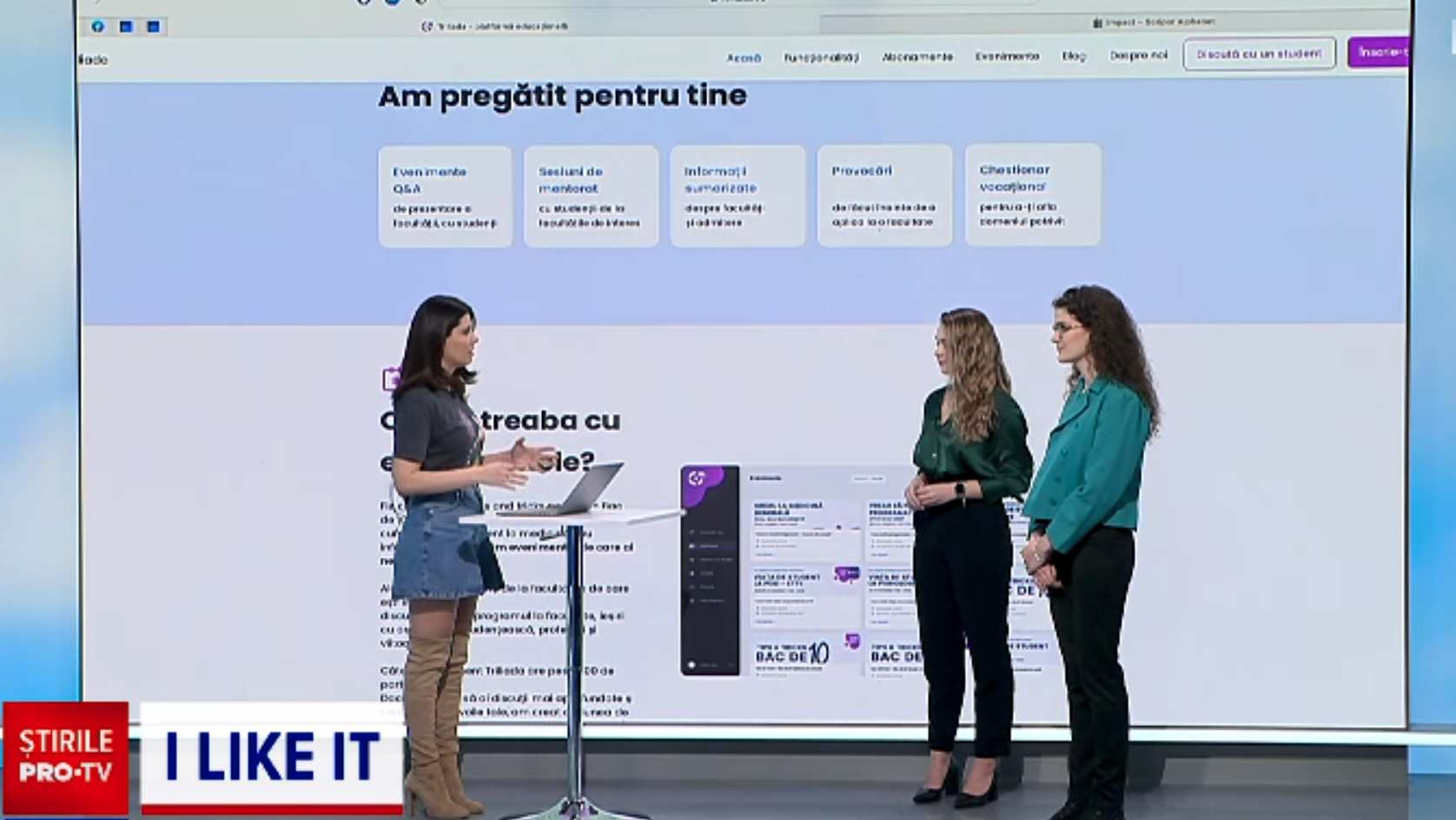 Platforma prin care elevii comunică cu studenții, ca să afle ce le rezervă viitorul în facultățile unde vor să ajungă