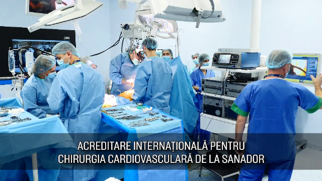 (P) Acreditare internațională pentru chirurgia cardiovasculară de la Sanador