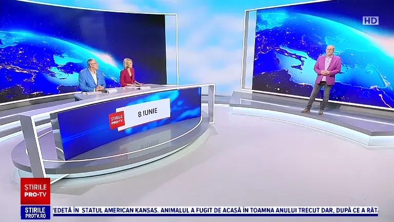 Vremea azi, 8 iunie. Ploi anunțate în cea mai mare parte a țării. Care vor fi maximele termice ale zilei