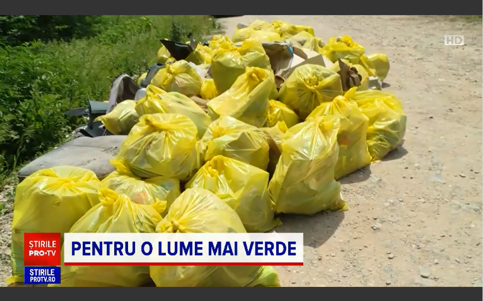 Gunoaiele care poluează Bucureștiul. La marginea pădurii Andronache s-a aruncat până și o mașină dezmembrată