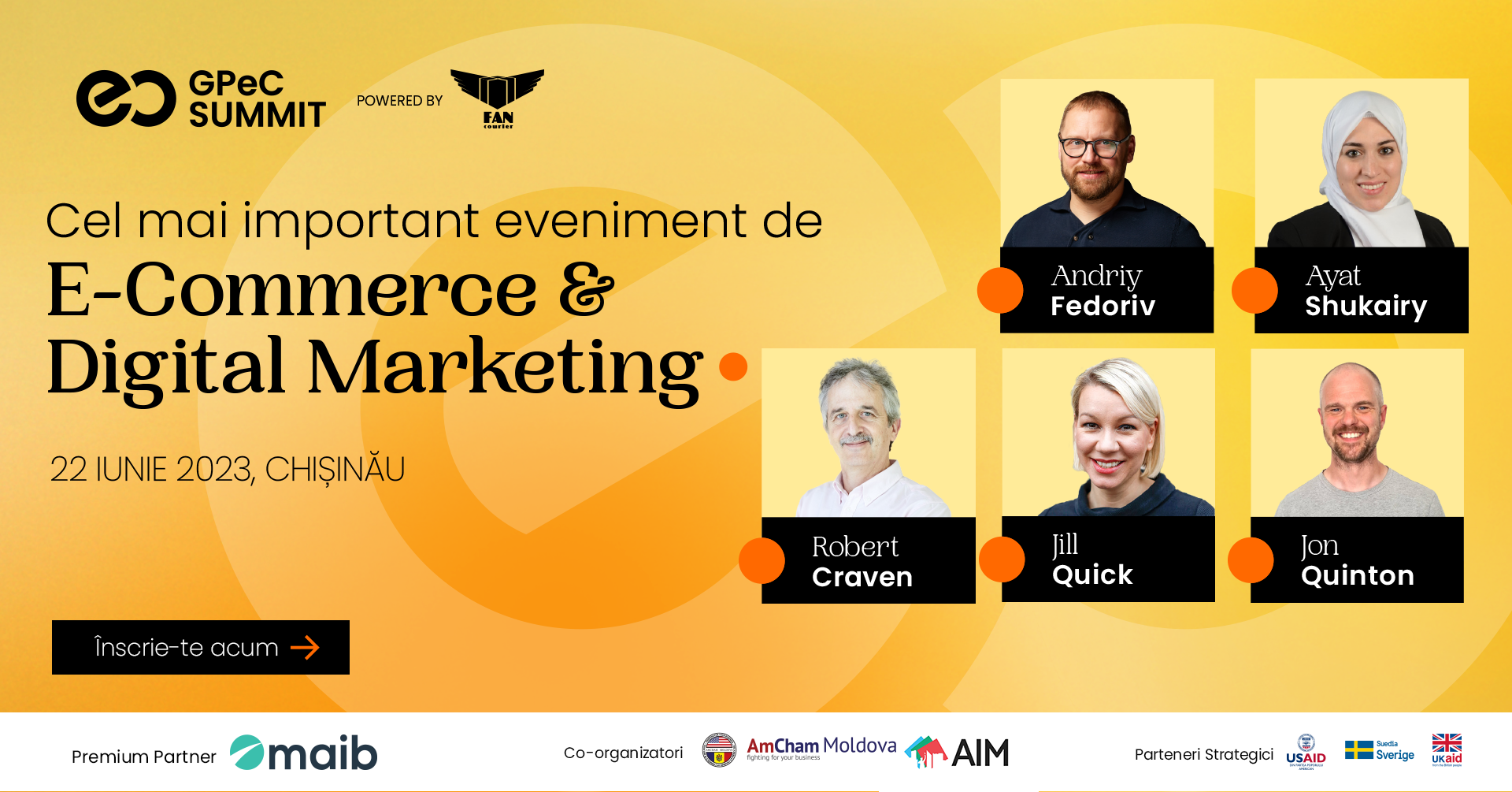 Prima ediție GPeC în Republica Moldova. O zi întreagă de discuții despre E-Commerce & Digital Marketing în Chișinău