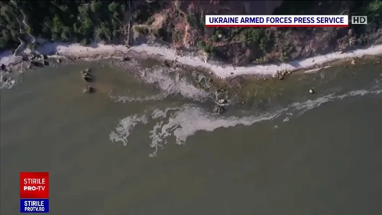Un virus periculos a ajuns în Marea Neagră, la Odesa, după distrugerea barajului de pe Nipru. Cercetătorii români, în alertă