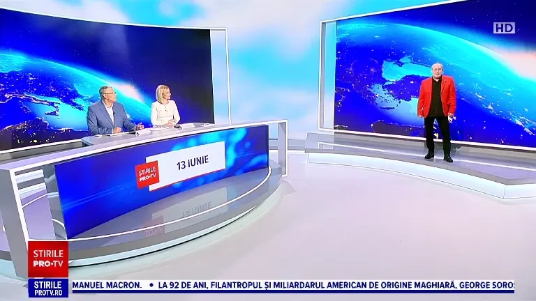 Vremea azi, 13 iunie. Continuă să plouă în mai multe zone, iar atmosfera se menține răcoroasă