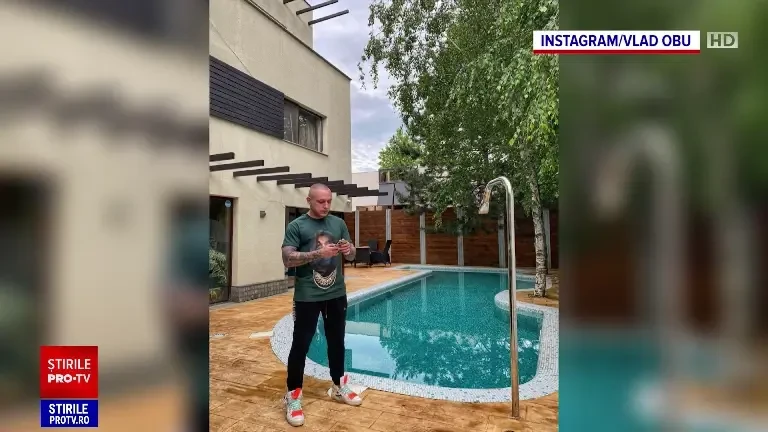 Ce au descoperit anchetatorii în casa lui Vlad Obu, apropiat al fraților Tate, situată pe bulevardul milionarilor din Pipera