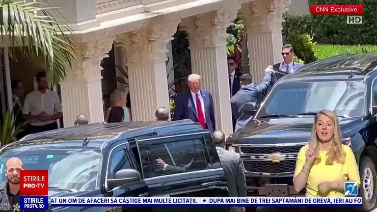 Primele declarații ale lui Trump după ce a fost pus sub acuzare. Spune că are dreptul să umble prin cutii