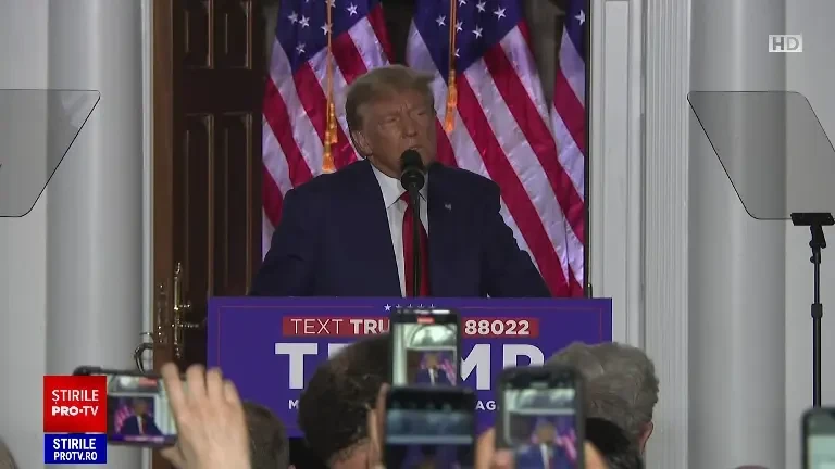 Donald Trump: „Un președinte corupt l-a arestat pe nedrept pe principalul său adversar politic”