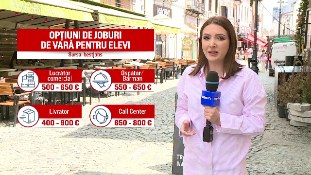 Joburi pe timp de vară pentru elevii de liceu. Ce salarii oferă angajatorii pentru adolescenți