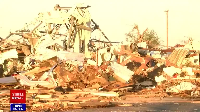 Cel puţin trei persoane au murit şi peste 50 au fost rănite după ce o tornadă a lovit un oraş din Texas