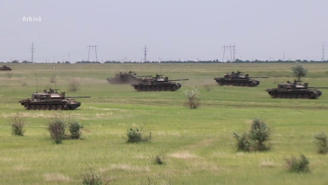 Ministerul Apărării Naționale vinde la licitație un lot de tancuri vechi de 50 de ani