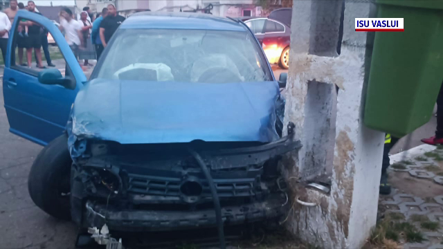 Și-a condus copilul de patru ani spre moarte. Momentul în care tatăl său a făcut manevra fatală, în Vaslui. VIDEO