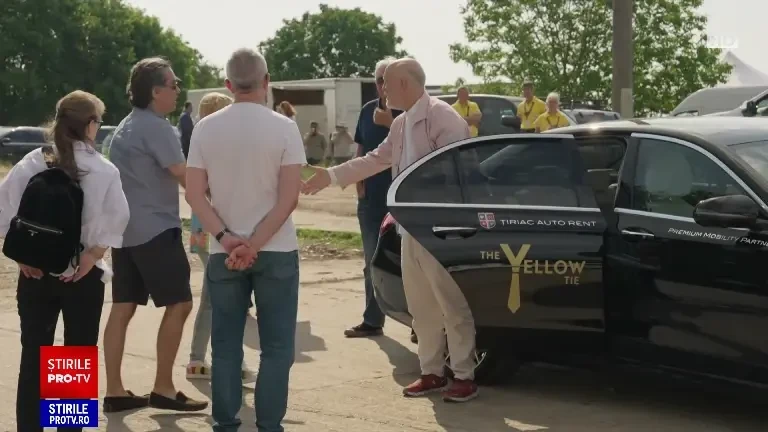 John Malkovich filmează în România. Celebrul actor de la Hollywood îl interpretează pe marele dirijor Sergiu Celibidache