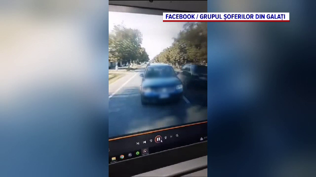 Șicanare periculoasă în trafic, surprinsă de camera de bord a victimei. Cum a fost filmat un șofer agresiv