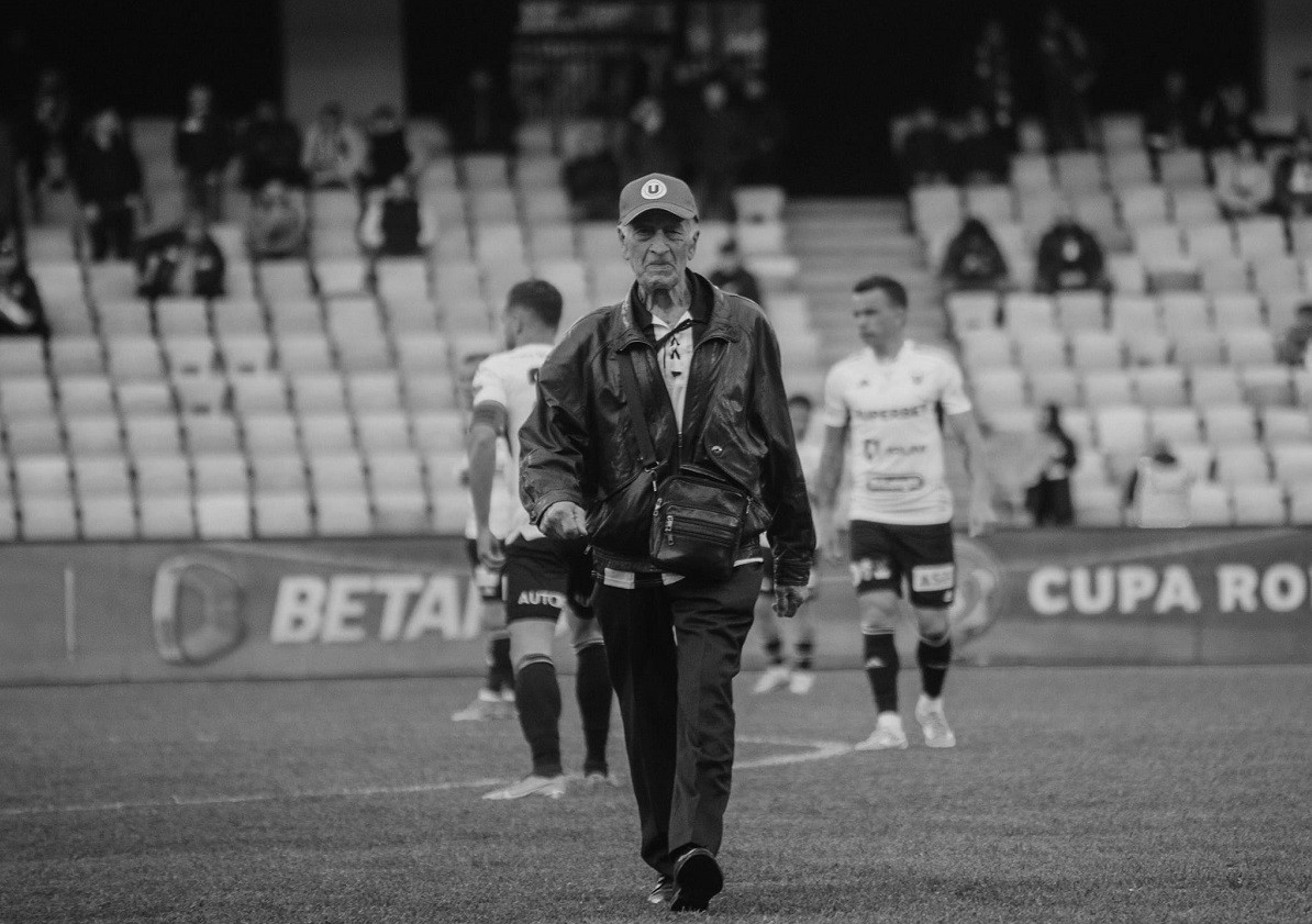 Doliu în fotbalul românesc. A murit Simion Moguț, legenda Universității Cluj