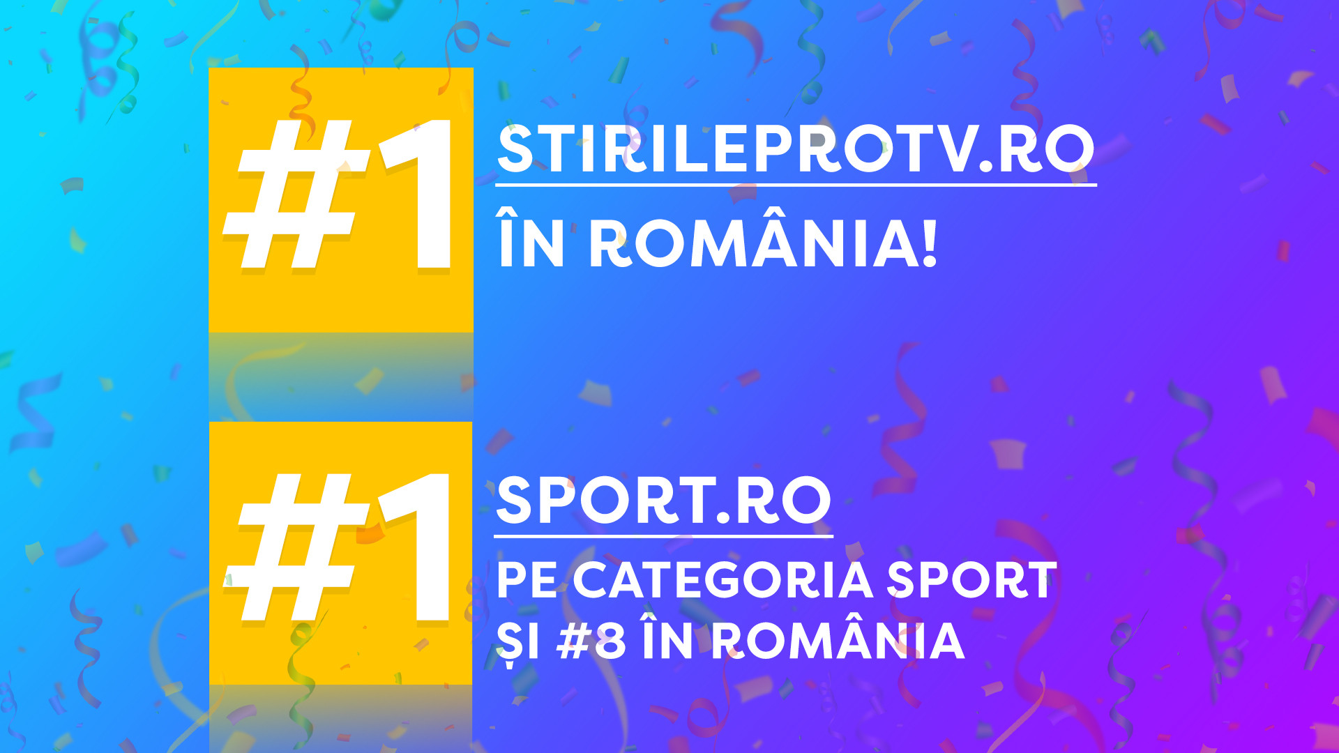 Site-urile știrileprotv.ro și sport.ro au ocupat primul loc în digitalul din România