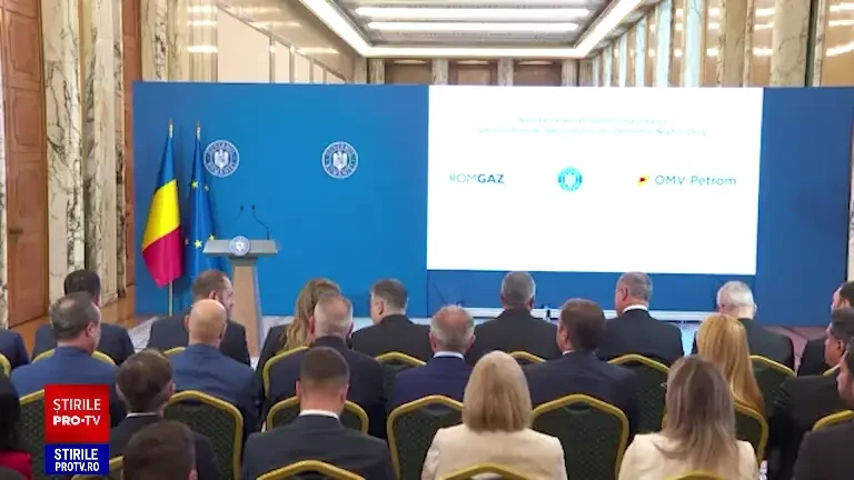 Prima gafă a premierului Ciolacu, la conferința „Neptun Deep”: „România trece de la fapte la vorbe” |VIDEO