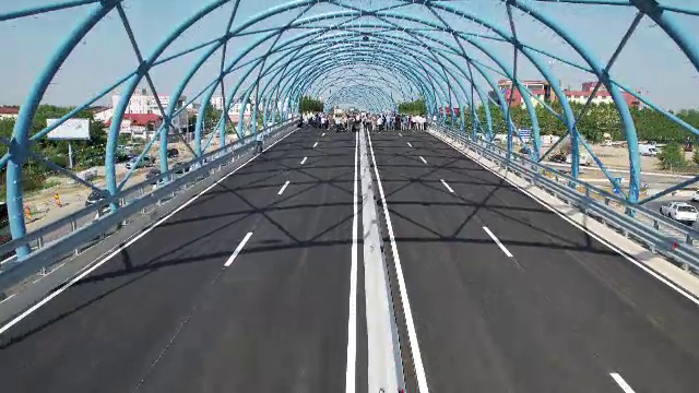 Pasajul de la Pallady înspre Autostrada Soarelui a fost inaugurat. Ar urma să reducă traficul în zonă