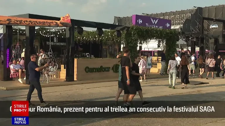 (P) Carrefour România, prezent pentru al treilea an consecutiv la festivalul SAGA